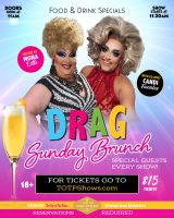 Sunday Drag Brunch Hosted by Mona Lotts and Candi Fuentes!